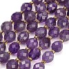Natural Amethyst Beads Strands GG-CBA4A3B-A15-2