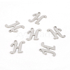 Non-Tarnish 201 Stainless Steel Pendants STAS-L244-04H-P-1