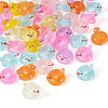 Luminous Resin Duck Figurines DJEW-TAC0007-03-11