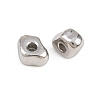 Irregular 304 Stainless Steel Beads STAS-D394-03D-P-2