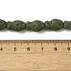 Natural Lava Rock Beads Strands G-U007-01J-4