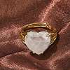 Brass Cuff Open Rings RJEW-D347-01G-11-3