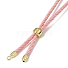 3MM Adjustable Round Nylon Braided Cord Bracelet Making FB-CBAA152-04G-27-3