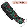 Ethnic Style Polyester Ribbon OCOR-GF0002-04D-4