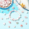 Handmade Porcelain Beads PORC-YW0001-73-4