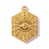 304 Stainless Steel Pendants STAS-OY016-45G-1