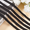 Chinlon Wavy Edge Elastic Band EC-GF0001-41A-4