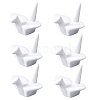 Paper Crane Ceramic Chopstick Stands DJEW-WH0058-12A-1