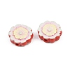 Printed Cinnabar Beads CARL-A001-01D-2