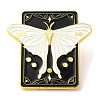 Rotatable Pointer Butterfly Talking Board Enamel Pins JEWB-M029-10G-01-1