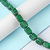 Synthetic Malachite Beads Strands G-F743-02J-2