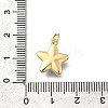 Brass Charms KK-Q043-01B-01G-3