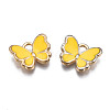 Alloy Enamel Charms X-ENAM-S121-070L-3