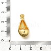 Rack Plating Brass Micro Pave Cubic Zirconia Pendants KK-L226-102G-W-3