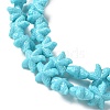 Synthetic Coral Dyed Carved Beads Strands X-CORA-K009-06A-01-3