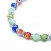 Word Smile Bracelet BJEW-JB08584-04-5