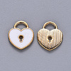 Alloy Enamel Charms X-ENAM-S121-039C-1