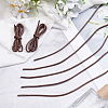 Round Waxed Cord Shoelace String OCOR-WH20007-225A-05-3