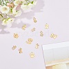 SUNNYCLUE 12Pcs 6 Styles 201 Stainless Steel Kitten Pendants STAS-SC0002-56G-4