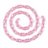 Acrylic Opaque Cable Chains PACR-N009-002G-2