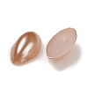 ABS Plastic Imitation Pearl Cabochons SACR-R756-6x3mm-Z49-2