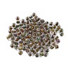 130Pcs 10G Transparent Glass Seed Beads GLAA-V001-07B-1