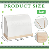 PU Imitation Leather Necklace Stands NDIS-WH0006-19A-2