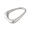 304 Stainless Steel Pendants X-STAS-V012-02P-2