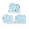 Spray Painted Glass Beads GLAA-Z007-04I-1