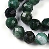 Natural Fuchsite Beads Strands G-T140-20C-4