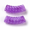 Two Tone Opaque Acrylic Beads OACR-A016-06E-2