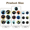 60Pcs 3 Styles Craft Glass Doll Eyes DOLL-YW0001-01-2