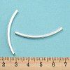 925 Sterling Silver Tube Beads STER-Q191-04S-4