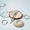 Flat Round Handmade Polymer Clay Bead Spacers LS-CLAY-R067-3.0mm-15-5