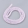Electroplate Glass Beads Strands LS-EGLA-A034-P1mm-B12-2