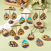 DIY Teardrop Earring Making Kit DIY-TA0004-64-18