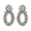 Rhinestone Braided Ear Studs for Women FIND-PW0024-19E-1