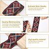 FINGERINSPIRE 12.25M 7 Colors Ethnic Style Polyester Ribbons OCOR-FG0001-23-4