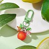 Fruit Resin & Acrylic Pendant Decorations HJEW-JM02987-05-2