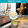 8Pcs 4 Colors Microfiber Musical Instrument Pipe Cleaning Cloth AJEW-CN0004-28-4