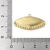 Rack Plating Brass Micro Pave Cubic Zirconia Enamel Pendants KK-P290-56A-G-3