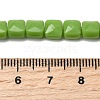 Opaque Glass Beads Strands GLAA-L050-C15-4