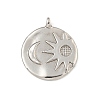 Non-Tarnish 304 Stainless Steel Pendants STAS-I307-566P-1