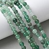 Natural Green Aventurine Beads Strands G-Q462-6mm-20-7