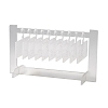 Transparent Acrylic Nail Art Display Boards ODIS-WH0017-069-1