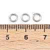 Tarnish Resistant 304 Stainless Steel Open Jump Rings STAS-J013-5x0.9mm-01-3