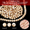  Natural Trochid Shell/Trochus Shell Beads Strands SSHEL-NB0001-34-2