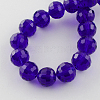 Transparent Glass Bead Strands GLAA-R095-10mm-25-2