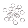 Non-Tarnish 304 Stainless Steel Open Jump Rings STAS-C040-01D-P-1