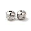 Non-Tarnish 201 Stainless Steel Bead STAS-H214-29D-P-1-1